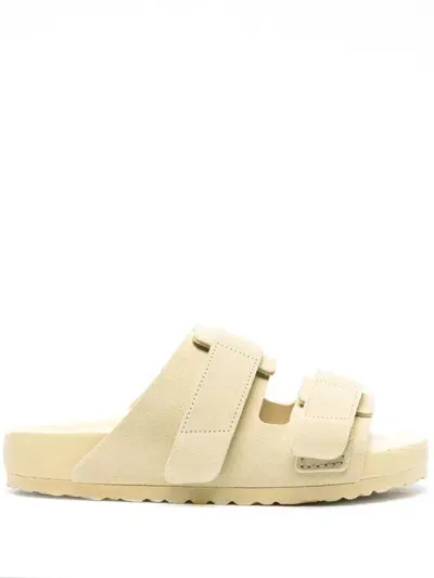 Birkenstock X Tekla Uji Vl Cazador Shearling Straw Shoes