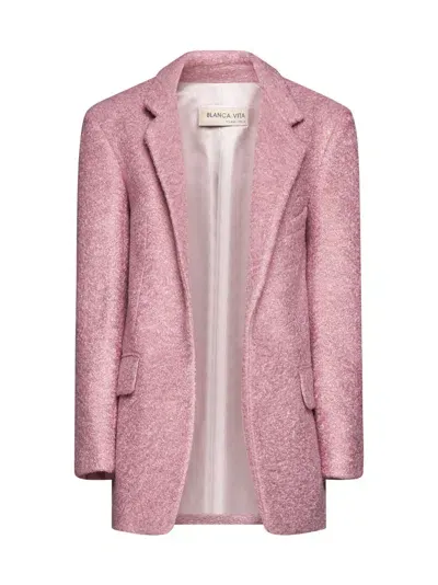 Blanca Vita Blazer In Ametista