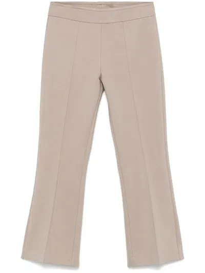 Blanca Vita Flared Trousers In Grey