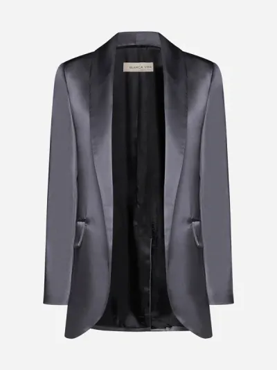 Blanca Vita Blazer In Charcoal