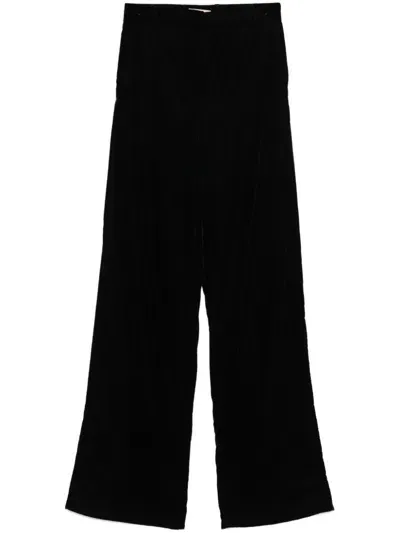 Blanca Vita Wide-leg Trousers In Onice