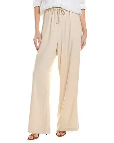 Blanknyc Blank Nyc Linen-blend Pant In Beige