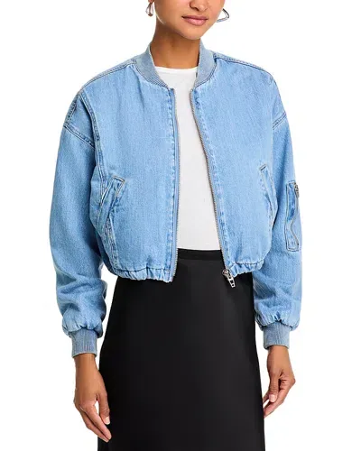 Blanknyc Denim Bomber Jacket In Guest Star