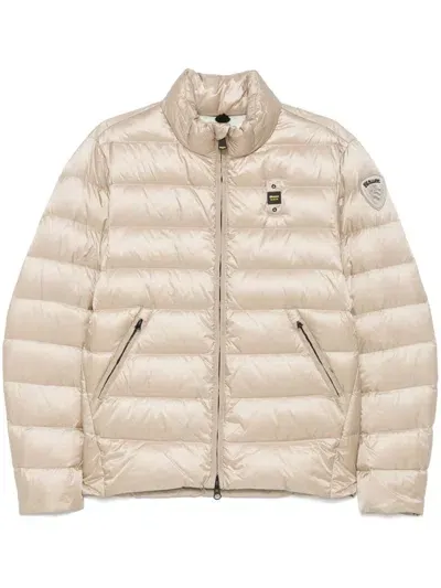 Blauer Austin Puffer Jacket In Neutral