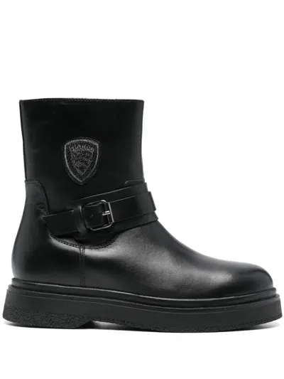 Blauer Clare Boots In Black