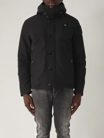 Blauer Giubbotto Uomo Andrew Jacket In Nero