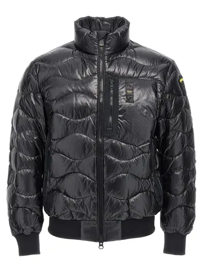 Blauer Quilted Down Jacket In Black