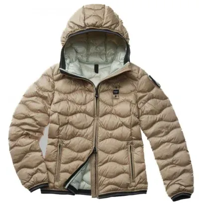 Blauer Usa Blauer Coats In Beige/celeste