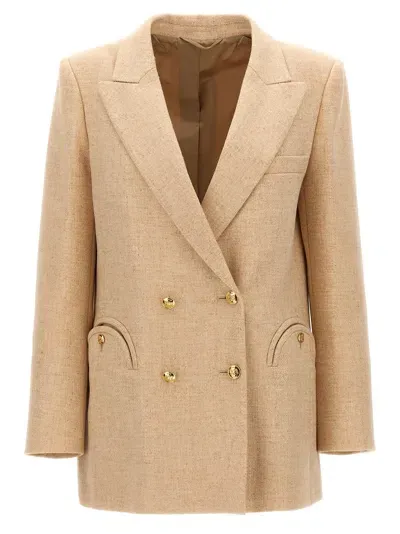 Blazé Milano All In Everyday Blazer In Beige