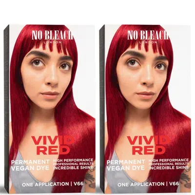 Bleach London Vivid Red Permanent Kit Duo