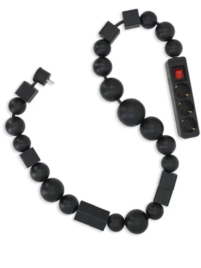 Bless Cable Beaded Plug In Black