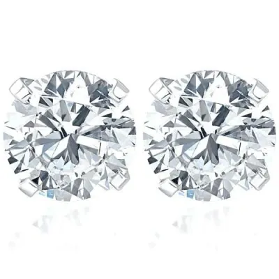 Bliss Diamond 1 Carat (ctw) Diamond Studs In 14k White Gold