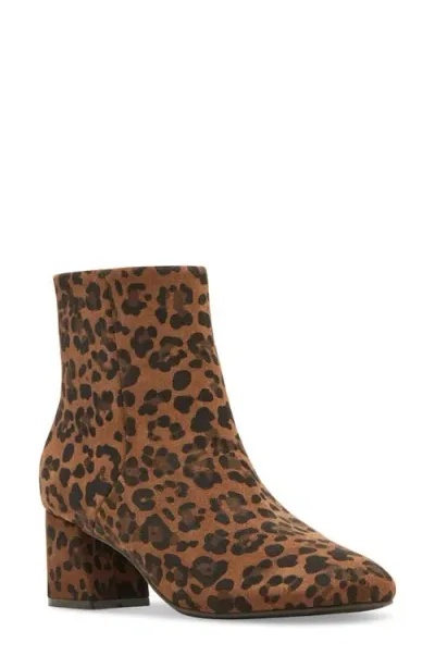 Blondo Alida Waterproof Bootie In Leopard Suede