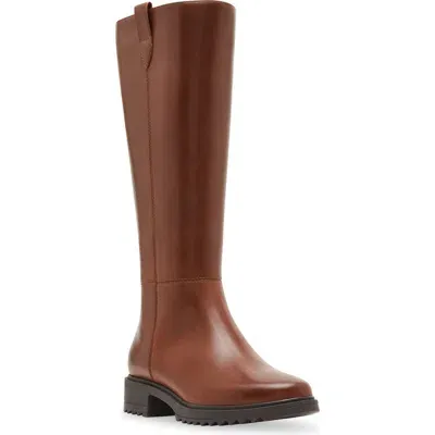 Blondo Calise Waterproof Platform Knee High Boot In Whiskey Leather