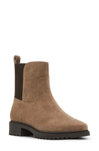 Blondo Coppa Waterproof Boot In Taupe Suede