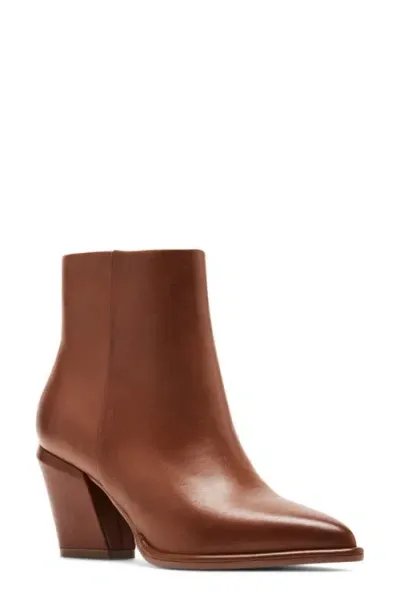 Blondo Emmalyn Waterproof Bootie In Tan Leather