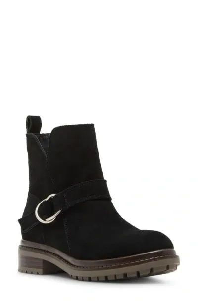 Blondo Renae Waterproof Bootie In Black Suede