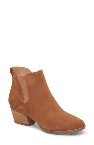 Blondo Victory Waterproof Bootie In Tan Suede