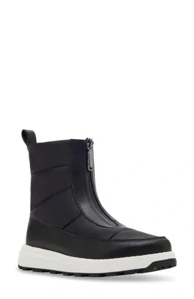 Blondo Vincent Waterproof Bootie In Black Nylon/leather