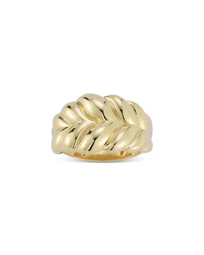 Bloomingdale's Bold Woven Ring In 14k Yellow Gold