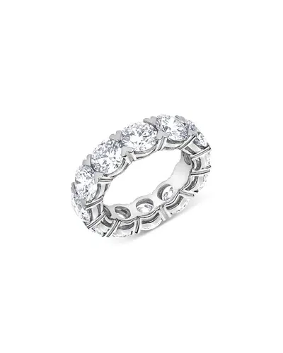 Bloomingdale's Certified Lab Grown Diamond Eternity Band In 18k White Gold, 10.05 Ct. T. W.