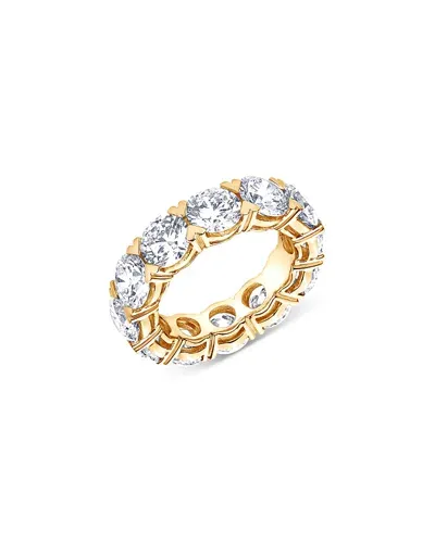 Bloomingdale's Certified Lab Grown Diamond Eternity Band In 18k Yellow Gold, 10.05 Ct. T. W.