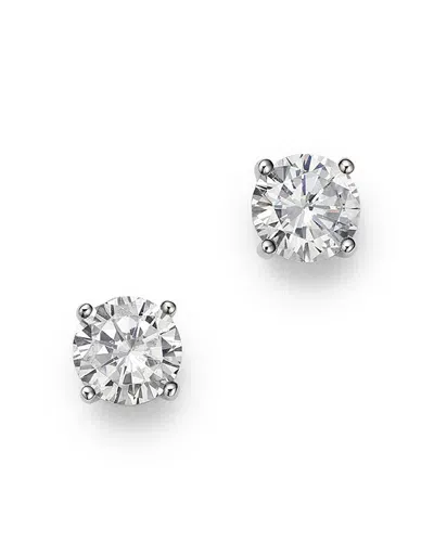 Bloomingdale's Diamond Stud Earrings In 14k White Gold, 1.0 Ct. T. W.