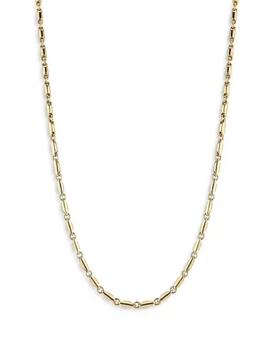 Bloomingdale's Long Link Collar Necklace In 14k Yellow Gold, 18