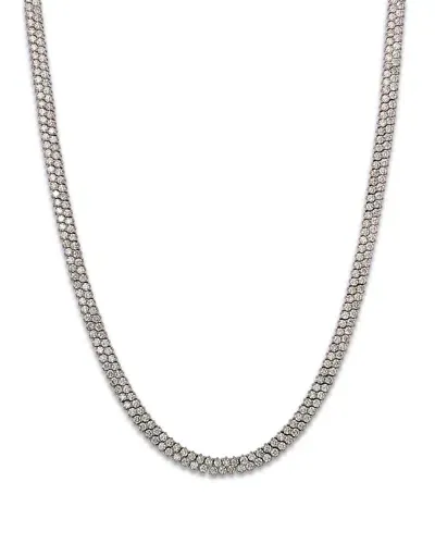 Bloomingdale's Fine Collection Bloomingdale's Diamond Necklace In 14k White Gold, 8.00 Ct. T. W. - Exclusive