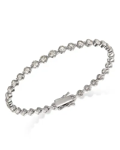 Bloomingdale's Fine Collection Certified Diamond Tennis Bracelet In 14k White Gold, 7.0 Ct. T. W.