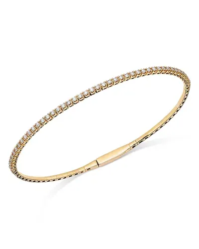 Bloomingdale's Fine Collection Diamond Skinny Tennis Bracelet In 14k Yellow Gold, 0.50 Ct. T. W.