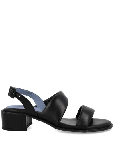 Blue Bird Shoes 60mm Leather Sandals In Black