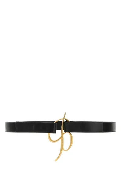 Blumarine Belts In Black