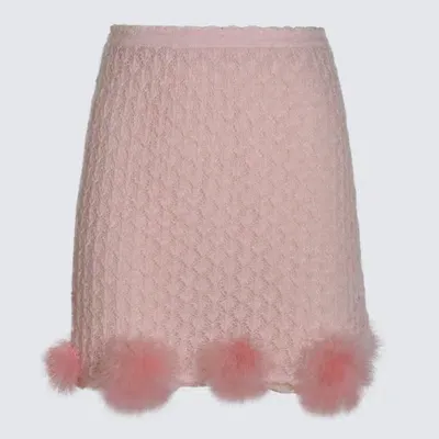 Blumarine Pink Mini Skirt