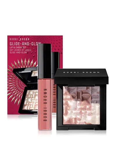 Bobbi Brown Glide & Glow Lip Gloss & Highlighter Set ($62 Value) In No Color