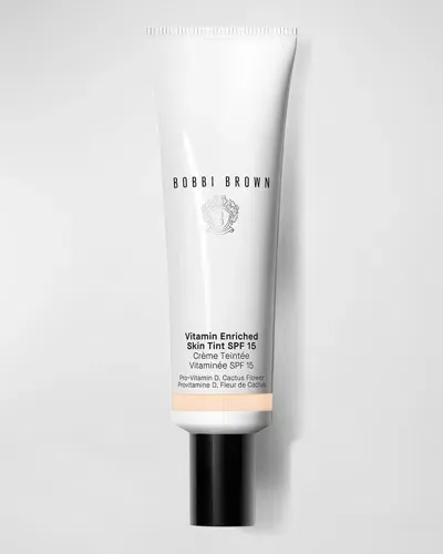 Bobbi Brown Vitamin Enriched Hydrating Skin Tint Spf 15 With Hyaluronic Acid In Fair  - Lightest Pinky Beige