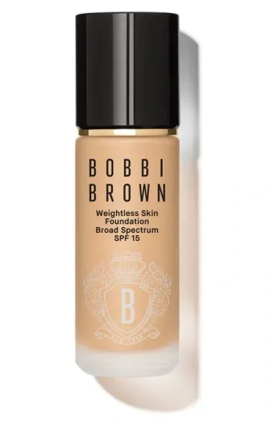 Bobbi Brown Weightless Skin Oil-controlling Foundation Spf 15 With Hyaluronic Acid Natural Tan 1 oz / 30 ml