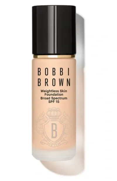 Bobbi Brown Weightless Skin Oil-controlling Foundation Spf 15 With Hyaluronic Acid Neutral Porcelain 1 oz / 30 M