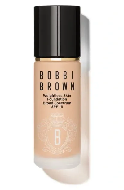 Bobbi Brown Weightless Skin Oil-controlling Foundation Spf 15 With Hyaluronic Acid Warm Beige 1 oz / 30 ml