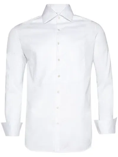 Bode Bib Shirt In White