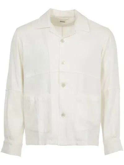 Bode Quartered Shirt In White