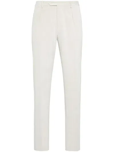 Boggi Milano Alberto Trousers In White