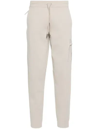 Boggi Milano Logo-patch Track Pants In Nude