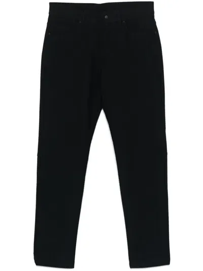 Boggi Milano Straight-leg Trousers In Blue