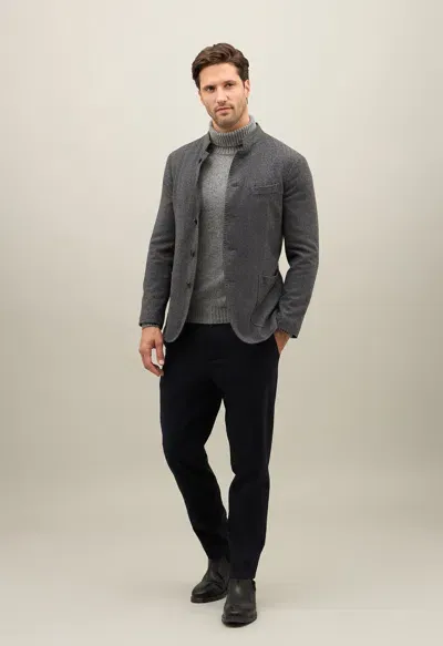 Boglioli 14-micron Wool Gassman K-jacket In Gray