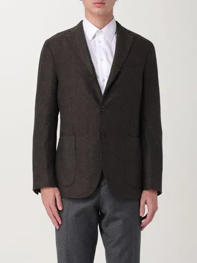 Boglioli Blazer  Men Color Brown In Braun