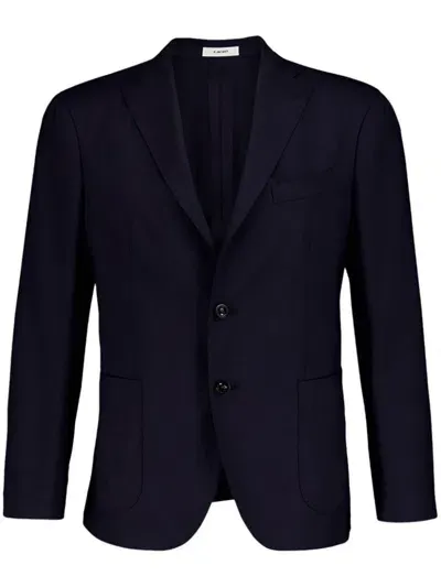 Boglioli Single-breasted Blazer In Blau