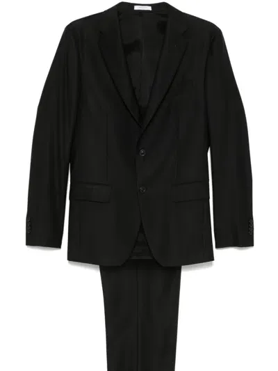 Boglioli Single-breasted Suit In Black