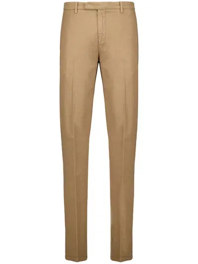 Boglioli Slim-fit Tailored Trousers In Neutrals