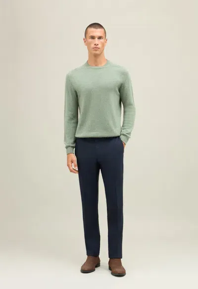 Boglioli Superlight Flannel Zeta Trousers In Blue